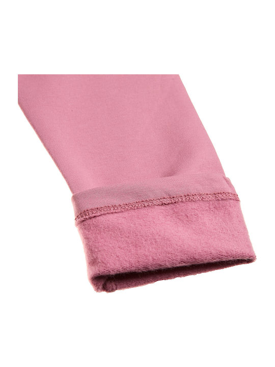 Kids Sports Long Leggings Pink