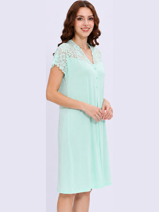 Lovelx Homewear Summer Women's Nightgown Mint