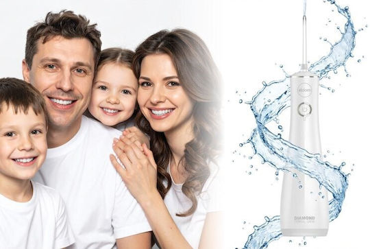 Eldom Water Flosser with Travel Case White