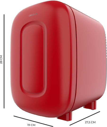 Cecotec Kosmetik-Kühlschrank 4lt mit Heizfunktion Rotes