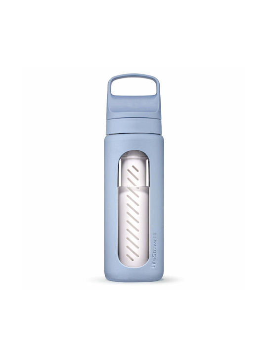 Lifestraw Παγούρι Πλαστικό με Στόμιο και Φίλτρο 600ml Μωβ