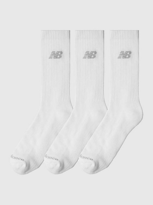 New Balance Спортни чорапи Бели 3 чифта