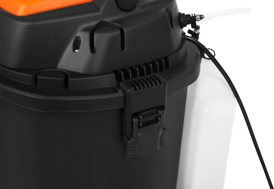 Kraft & Dele Aspirator Umed-Uscat 1600W cu Recipient Din Inox 20lt