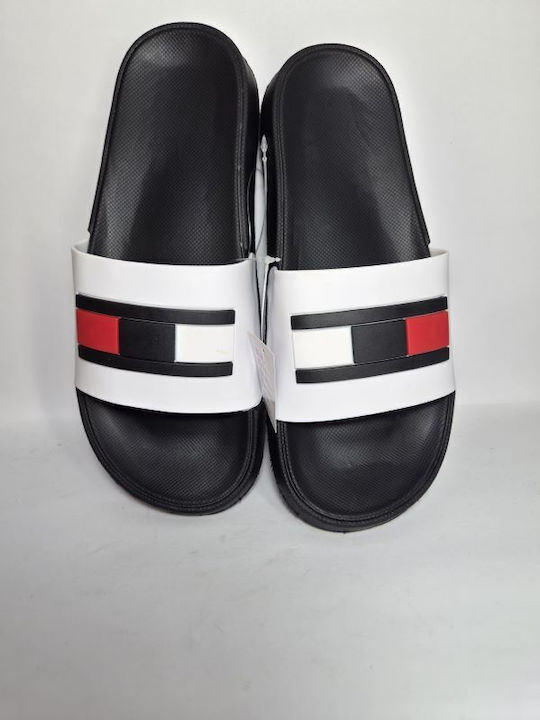 Men's White Flip-Flops