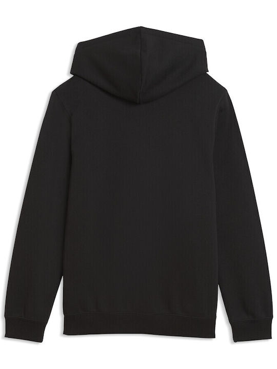Παιδικό Φούτερ με Κουκούλα και Τσέπες Μαυρο Hoodie Fl