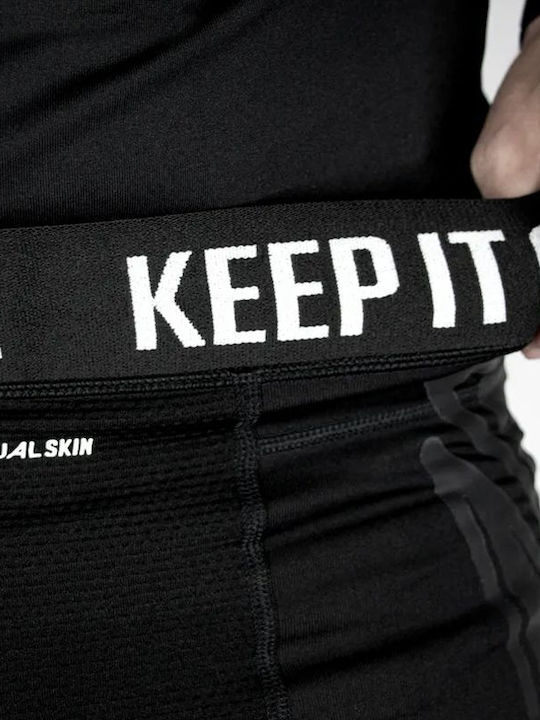 KEEPERsport Мъжки спортен клин Compression Capri Черен