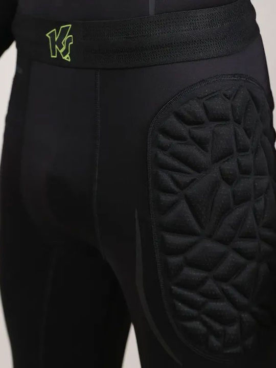 KEEPERsport Мъжки Спортни Клин Compression Capri Черен