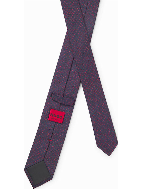 Hugo Hugo Herren Seidenkrawatte in Burgundischer Farbe