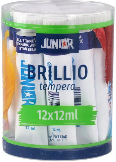 Junior Temperafarben Weiß 12ml