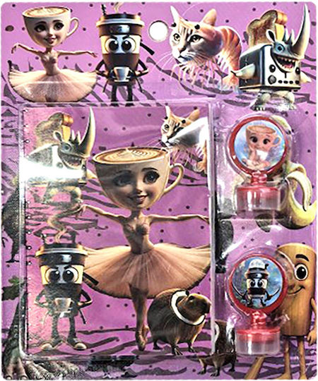 Justnote Funny Animals Stamps
