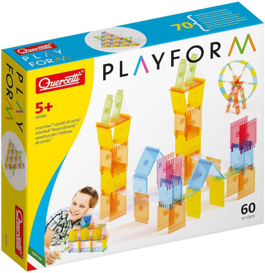 Quercetti Construction Toy Plastic Playform for Children 5+ Years