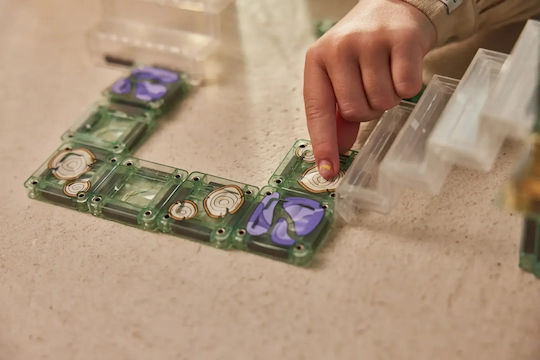 Cleverclixx Magnetisches Spielzeug Bau- und Konstruktionsspielzeug Pack Pastell