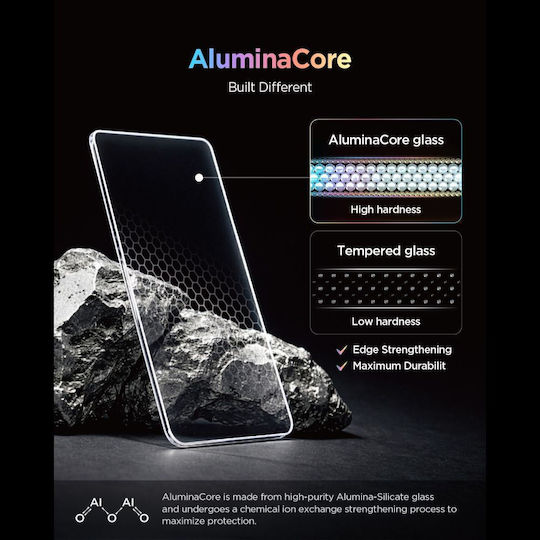 Spigen Spigen Displayschutzfolie Ez Fit Pro Vollleim Gehärtetes Glas 2 Stücke (Nichts Phone (4a) Pro)