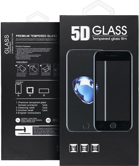 5D 0.3mm Full Glue Full Face Tempered Glass (Redmi A7 Pro)