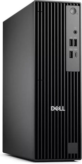 Dell Pro Slim SFF Настолен компютър (Ultra 5-235/64GB DDR5/250GB SSD/W10 Pro)