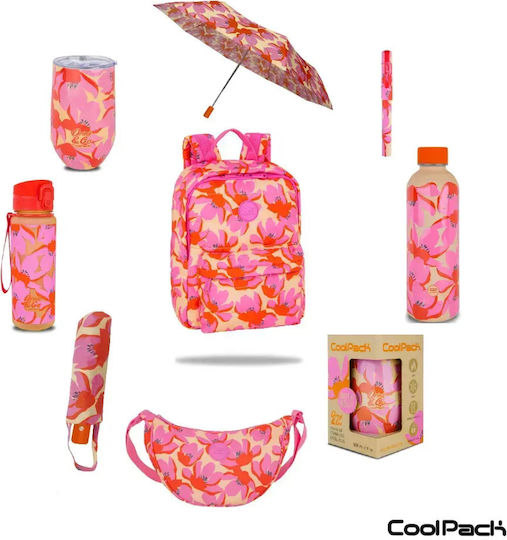 Coolpack Sphera Flores Kids Water Bottle Pink 740ml