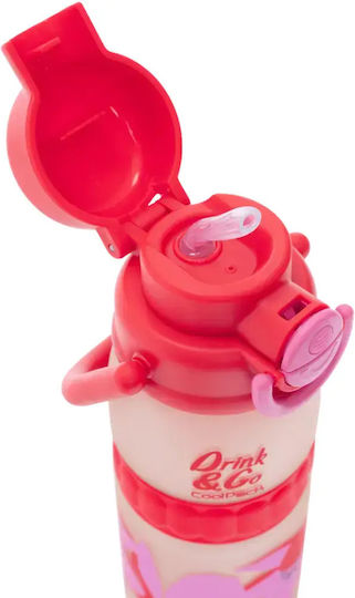Coolpack Sphera Flores Kids Water Bottle Pink 740ml