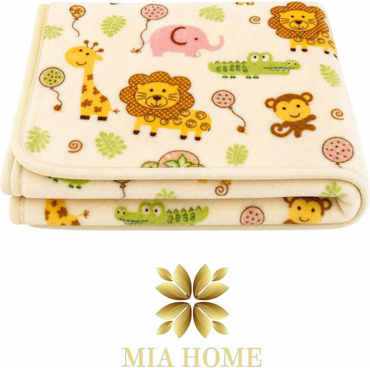 Mia Home Κουβέρτα Κούνιας 110x140εκ.