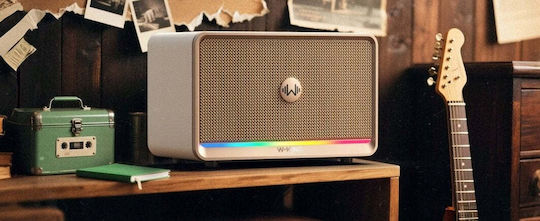 W-King Bluetooth Колонка 3W с Време на Работа до 8 Часа Бежова H330-CRM