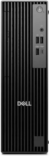 Dell Pro Slim QCS1255 Компютър в компактен формат (Ryzen 5-8600G/32GB DDR5/1TB SSD/W10 Pro)