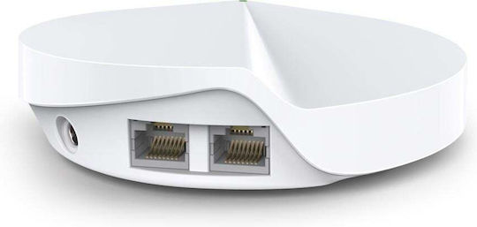 TP-LINK Deco M5 v3.20 WiFi-Mesh-Netzwerk Zugangspunkt Wi‑Fi 5 Dualband (2,4 & 5 GHz) in Doppelter Bausatz