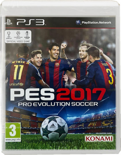 PES 2017 Standard Eng PS3 Game