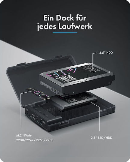 Icy Box Stație de andocare pentru hard disk-uri SATA