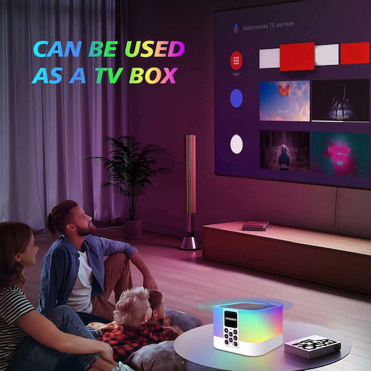 Andowl TV Box TV6 8K UHD με WiFi 4GB RAM και 64GB Αποθηκευτικό Χώρο με Λειτουργικό Android