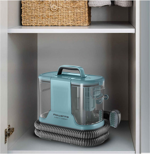 Rowenta Clean It Aspirator Umed-Uscat 400W cu Recipient din Plastic 1.4lt Verde
