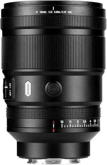 7artisans Full Frame Camera Lens AF 135mm F1.8 for Leica L Mount Black