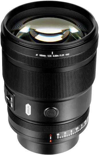 7artisans Full Frame Camera Lens AF 135mm F1.8 for Leica L Mount Black