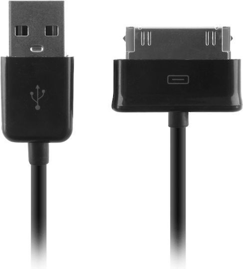 USB to 30-Pin Cable Μαύρο 1m
