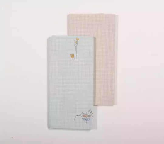 Nef-Nef Homeware Life In The City Baby Sheets Set Crib Cotton