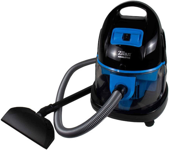 Aspirator Umed-Uscat 1400W cu Recipient din Plastic 8lt Negru