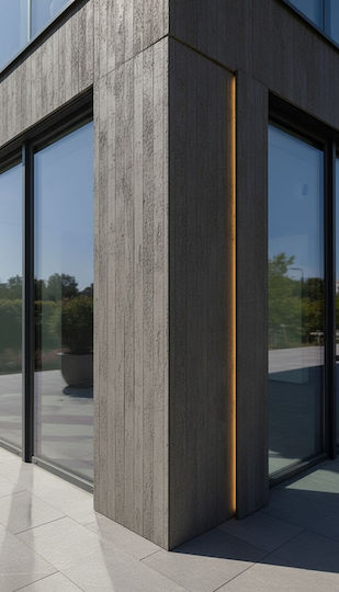 3D Wall Panels with Glue Grey 60x120cm 10pcs