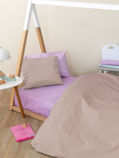 Palamaiki Set Cu Cauciuc Etoile Moka 70x140cm Palamaiki Set Cu Cauciuc Etoile Moka 70x140cm