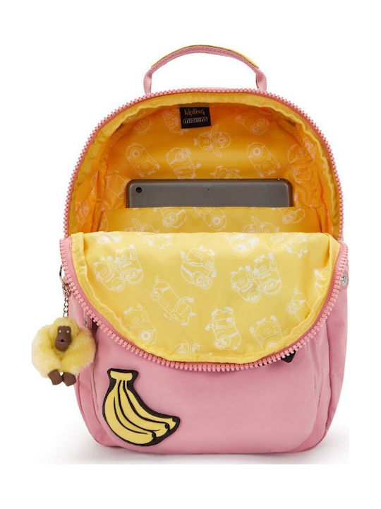 Kipling Παιδική Τσάντα Πλάτης Ροζ 35x25.5x16εκ.