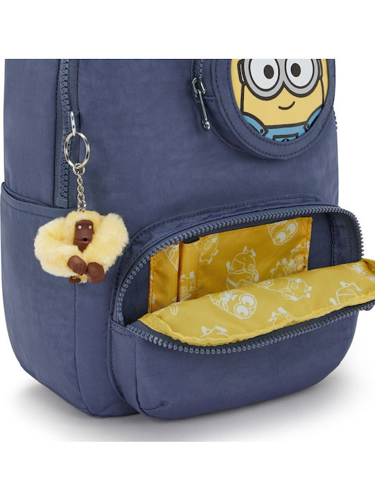 Kipling Geantă Rucsac Albastră Pentru Copii 35x25.5x16cm