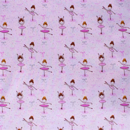 Dimcol Baby Bettlaken Flieder 80x110cm