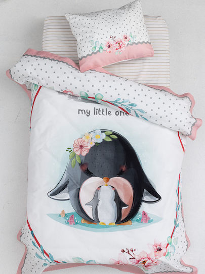 Palamaiki Подредба Happy Baby HB0600 Розови Детски Чаршафи 120x160см Palamaiki Подредба Happy Baby HB0600 Розови Детски Чаршафи 120x160см