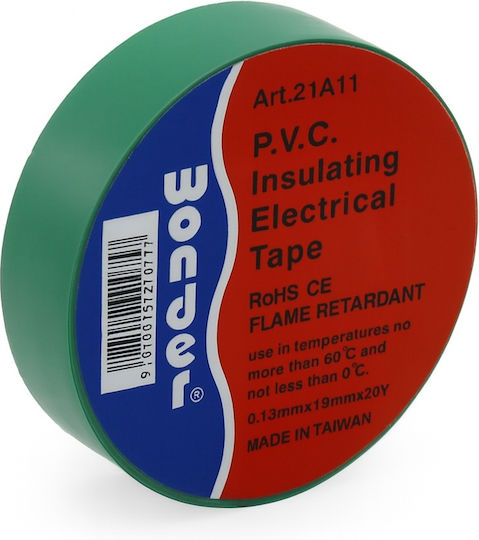 Lucas Insulation Tape 19mm x 20m 1619PRAG Green
