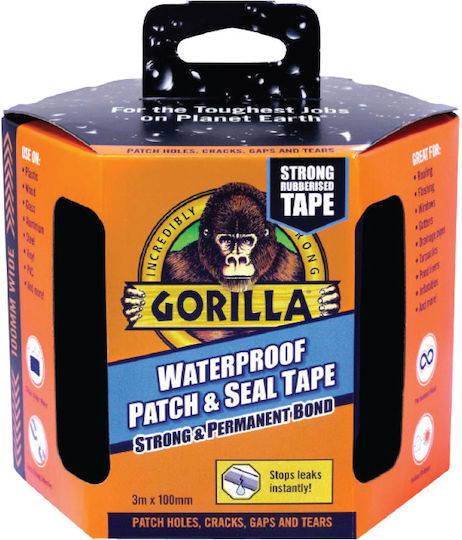 Gorilla Insulation Tape 100mm x 3m Black