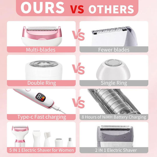 huate-51 Face / Body Rechargeable Shaver