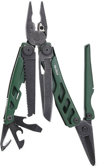 NexTool Flagship Multitool 16 Tools Green in Sheath
