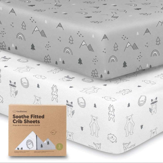 Kea Babies Подредба Сиви 60x120 см Kea Babies Подредба Сиви 60x120 см
