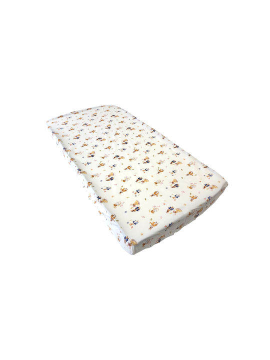 Cearșaf pentru bebeluși Pentru Patut Bumbac 120x60buc