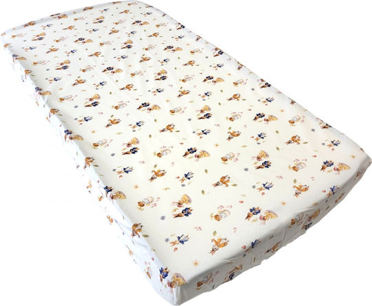 Cearșaf pentru bebeluși Pentru Patut Bumbac 120x60buc