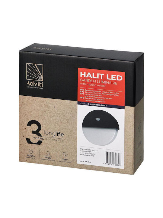 Orno Стенно Външно Осветително Тяло LED IP65 10W с Естествено бяло Светлина