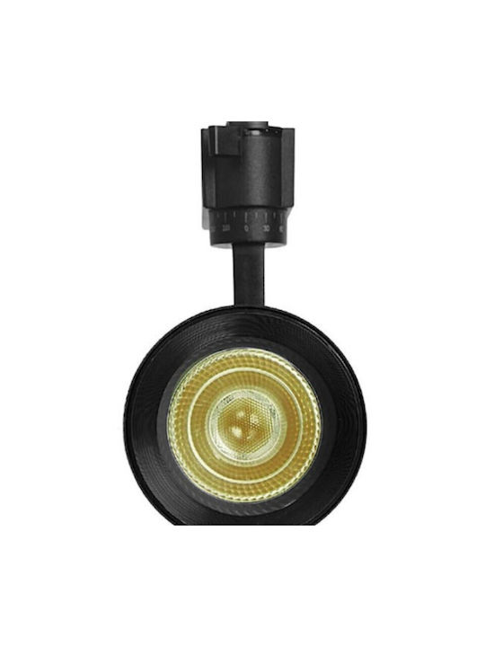 LED Alb Natural Spot în Culoare Neagră