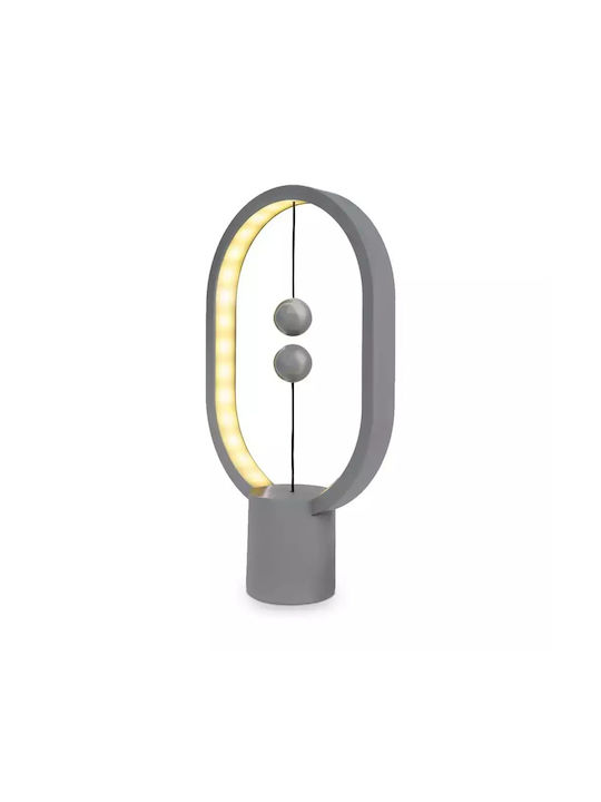 Allocacoc Διακοσμητικό Φωτιστικό Heng Balance Lamp Ellipse Mini LED Θερμό Λευκό 2700K 14εκ.